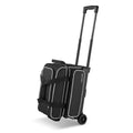 Double Roller Bowling Bag with Wheels & Shoe Compartment - Holds Up to Size 16