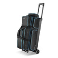 3 Ball Bowling Bag with Wheels - Double Roller for Shoes & Accessories