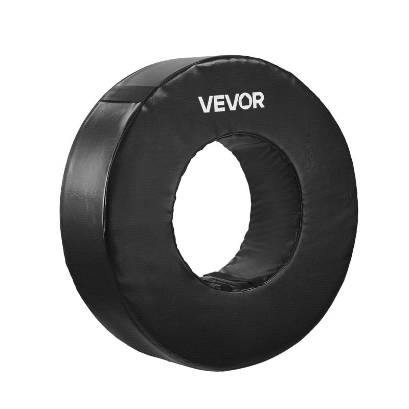Football Tackle Dummy Ring with Straps Waterproof PVC & High-Density Sponge Training Equipment