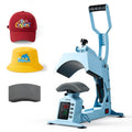 Hat Heat Press Machine with 2 Interchangeable Platens for Caps & HTV Projects