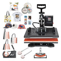 8-in-1 Digital Heat Press Machine 12x15 Inch for T-Shirts Mugs Hats