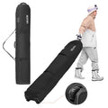 Large Waterproof Ski & Snowboard Bag with Wheels - Fits Up to 68.9 In/175 Cm