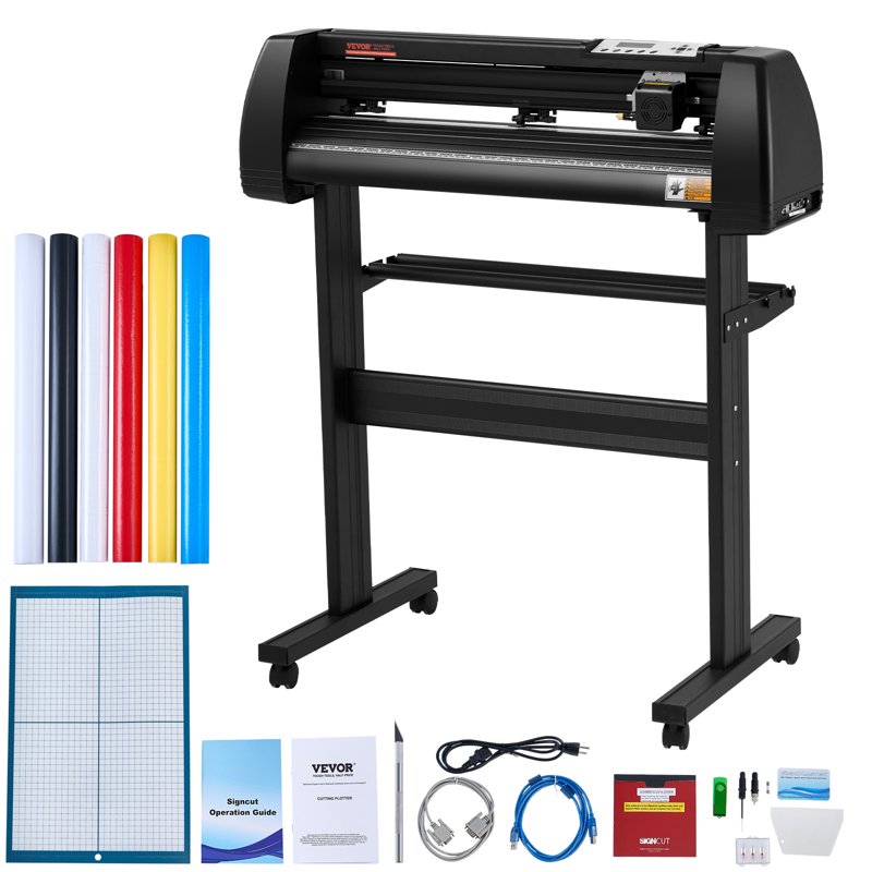 28 Inch Vinyl Cutter Machine with LCD Display & Signmaster Software