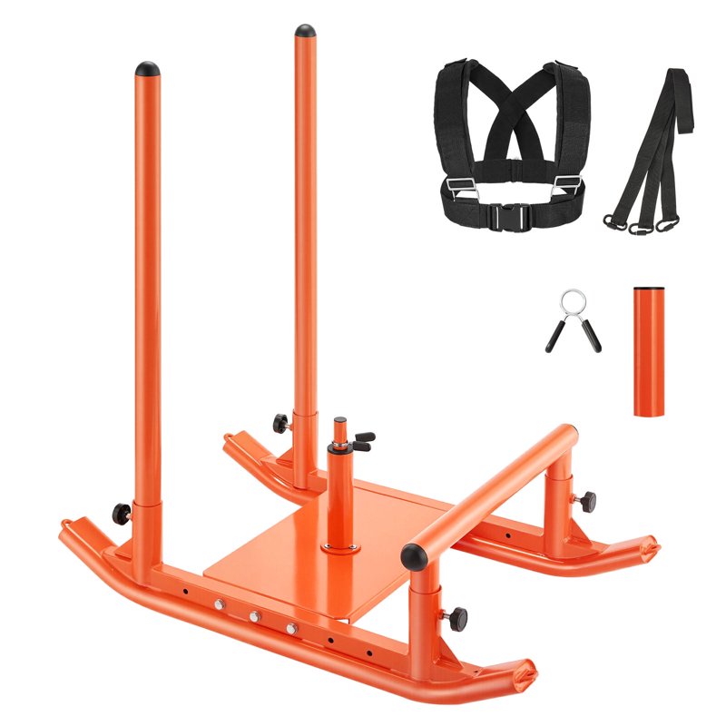 Steel Weight Sled for Strength Training and Speed Improvement - Heavy Duty Fitness Equipment