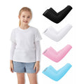 Kids Sun Protection Arm Sleeves - Cooling UV Blocker for Active Play