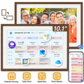 10.1" Smart Digital Calendar & Photo Frame — Family Scheduling & Chore Planner