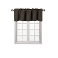 Blackout Thermal Valance Curtain for Window, Unlined, 54x18 Inches – Multiple Colors Available