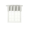 Blackout Thermal Valance Curtain for Window, Unlined, Rod Pocket, 54x18 Inches - Multiple Colors