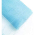 108-Inch Wedding Tulle Fabric Bolt for Decorations and DIY Crafts - Baby Blue