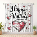 Valentine's Day Love Theme Blackout Curtains for Bedroom & Home Decor
