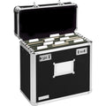 Vaultz Locking File Tote - Letter Size, Heavy-Duty Security Case, Black