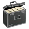 Lockable Letter Size File Tote Case with Security Locks and Handle
