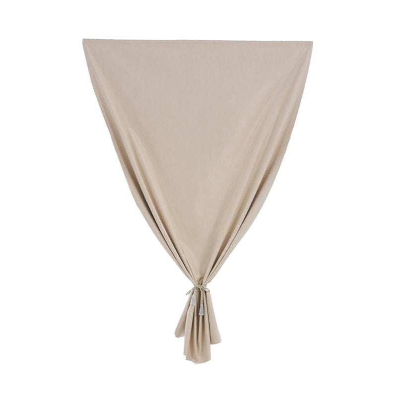 Velcro Style Blackout Window Curtains - Oversized Sunshade, No-Drill Installation