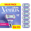 Venus Deluxe Smooth Swirl Women's Razor Blade Refills - 6 Count