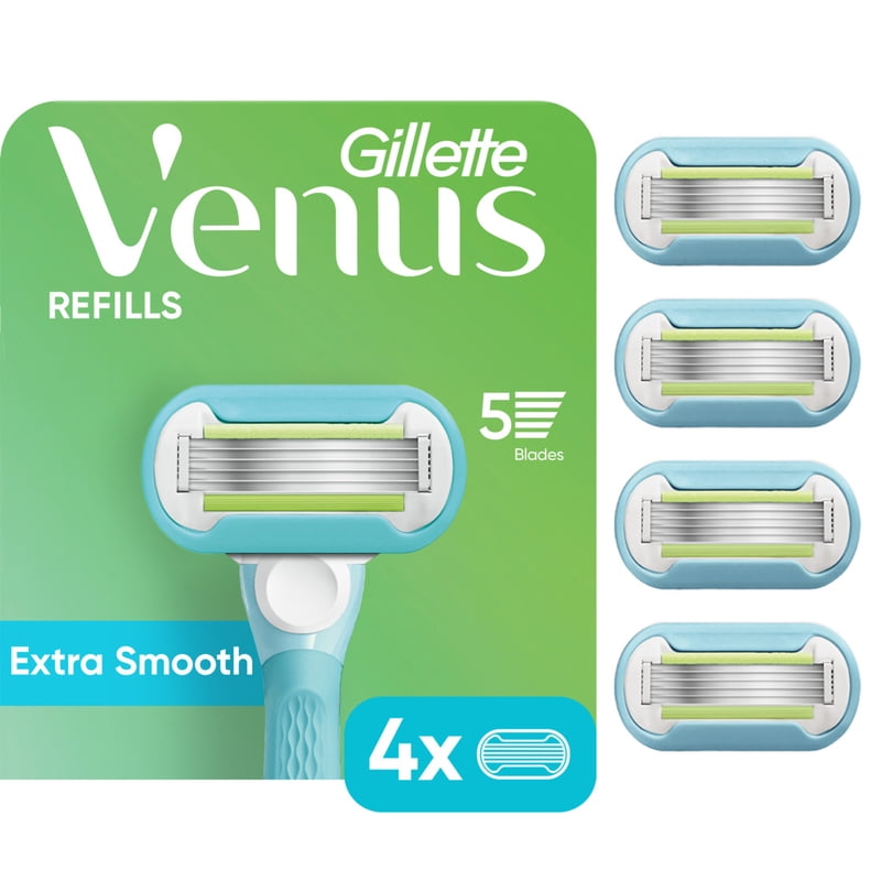 Venus Extra Smooth Women's Razor Blade Refills - 4/6 Count