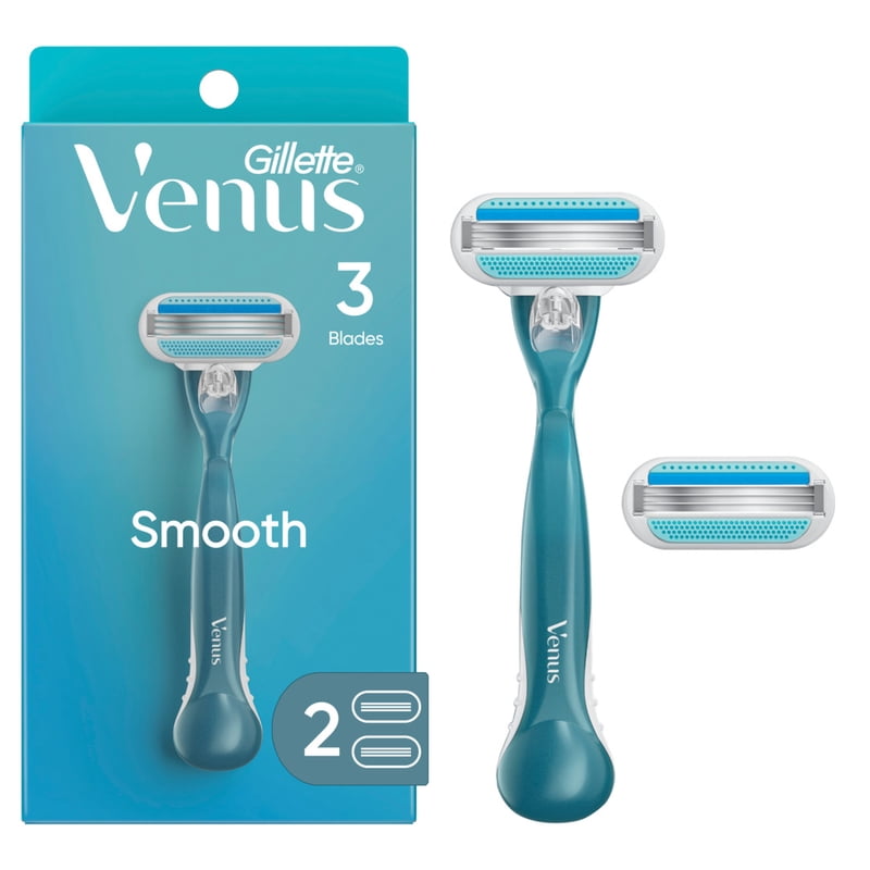 Women's Razor with 3 Blades & Refill Options - Quick & Smooth Shave