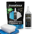 Chalkboard & Whiteboard Cleaning Kit with Spray, Erasers & Cloth