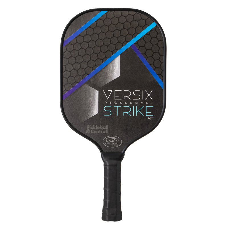 Versix Strike 4F Pickleball Paddle - Blue, Universal Grip, 7.1oz