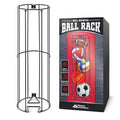 Wall-Mounted Ball Storage Rack for Garage Sports Equipment Organizer