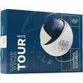 Vice Tour Golf Balls 12 Pack - White, Distance & Control for All Swings