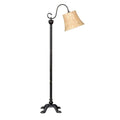 58-Inch Aspen Floor Lamp with 3-Way Socket and Faux Leather Shade