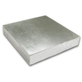 Jewelry Stamp Block - Solid Steel Anvil for Metalworking and Texturing - 4x4 Inches