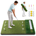 Vipuse 5*4 FT Premium Golf Hitting Mat – Indoor/Outdoor Practice with Fairway & Rough Turf (Includes Balls, Tees & Strap) 5*4 FT