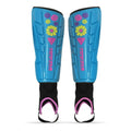 Vizari Blossom Soccer Shin Guards - XXS Blue/Pink – Lightweight Protective Gear
