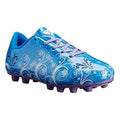 Vizari Frost Firm Ground Kids Soccer Cleats 2.5 Blue/Purple