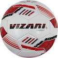 Vizari Livorno Soccer Ball 3 White - Durable TPU, Sizes 3-5, For Training & Matches