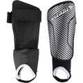 Vizari Matera Kids, Youth & Adults Shin Guards with Ankle Protection - XS Black/White