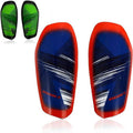 Vizari Slip-In Soccer Shin Guards for Adults & Youth - Lightweight Protective Shin Pads, Royal White, M