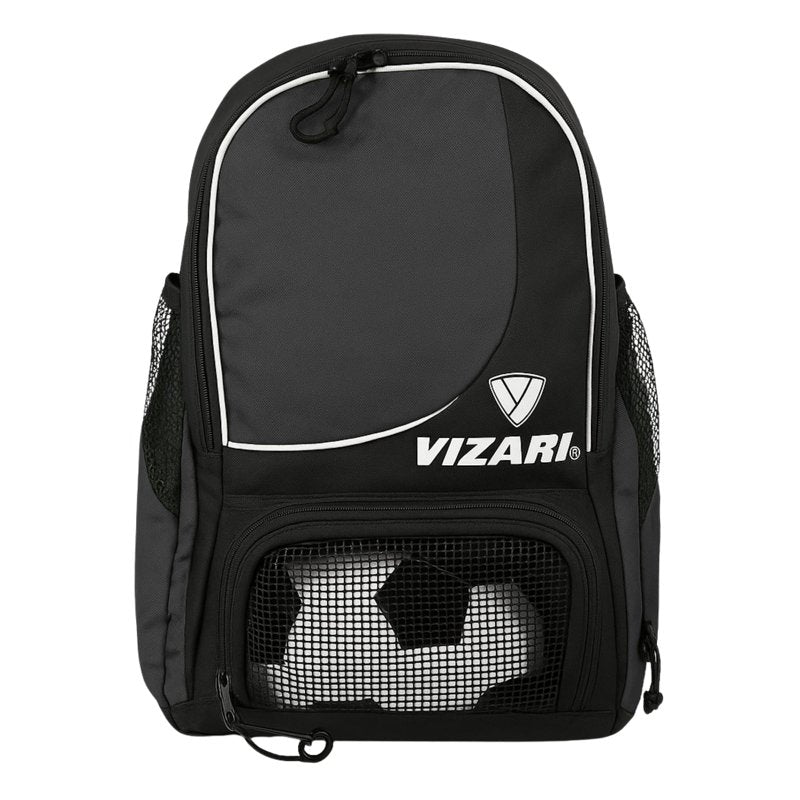 Sports Backpack with Soccer Ball Compartment, Breathable Pockets & Padded Straps