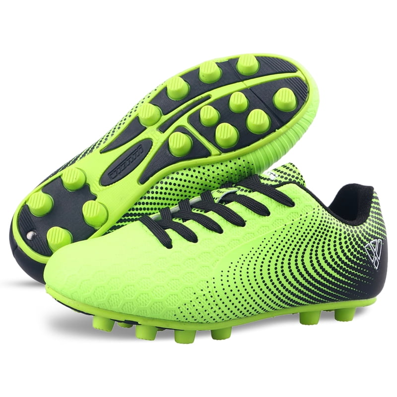 Youth Soccer Cleats - Vizari Stealth Firm Ground Kids Football Shoes