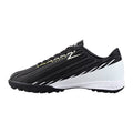 Vizari Tesoro Turf Cleats - 10.5 Black & White Men & Women Indoor/Outdoor Soccer Shoes