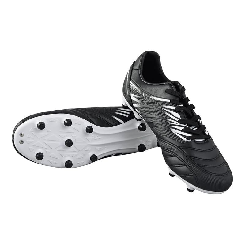 Vizari Valencia FG Soccer Cleats 6.5 Wide Fit Black/White