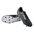 Valencia FG Soccer Cleats - Wide Fit, Mens & Womens, Black/White, 11