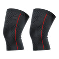 Knee Support Brace for Men Women - Elastic Compression Knee Sleeves, Breathable & Protective, 2 Pack