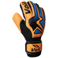 Voit M Orange Performance Finger-Spine Goalkeeper Gloves, Adult Size 9
