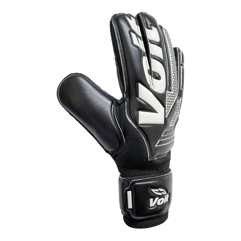 Voit Snakebite Goalkeeper Gloves M Black – Adult Size 9