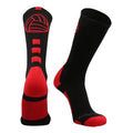 Volleyball Logo Crew Socks - Youth & Adult Athletic Socks for Volleyball