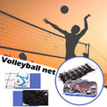 Portable Outdoor Volleyball Net 31.2ft Adjustable for Backyard Beach Pool Indoor & Outdoor Play