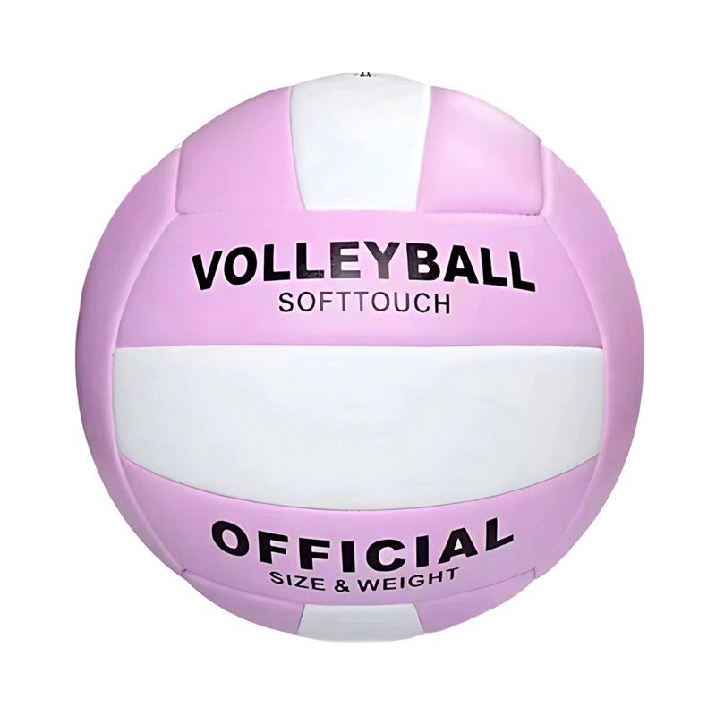 Soft Touch Indoor Outdoor Volleyball for Beach and Gym Training - Official Size 5
