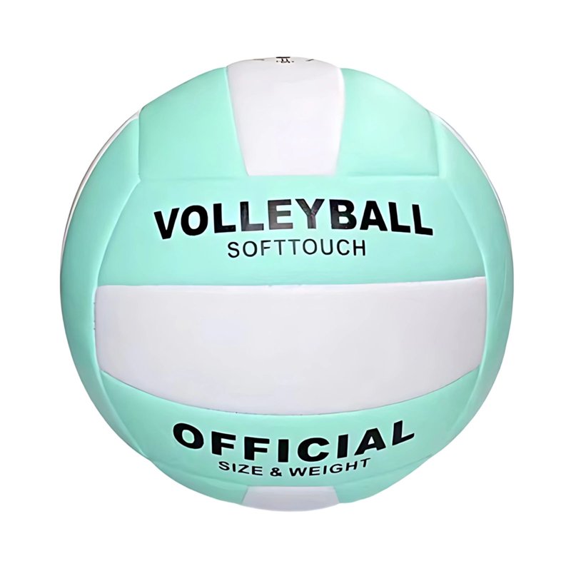 Soft Touch Indoor Outdoor Volleyball for Beach and Gym Training - Official Size 5
