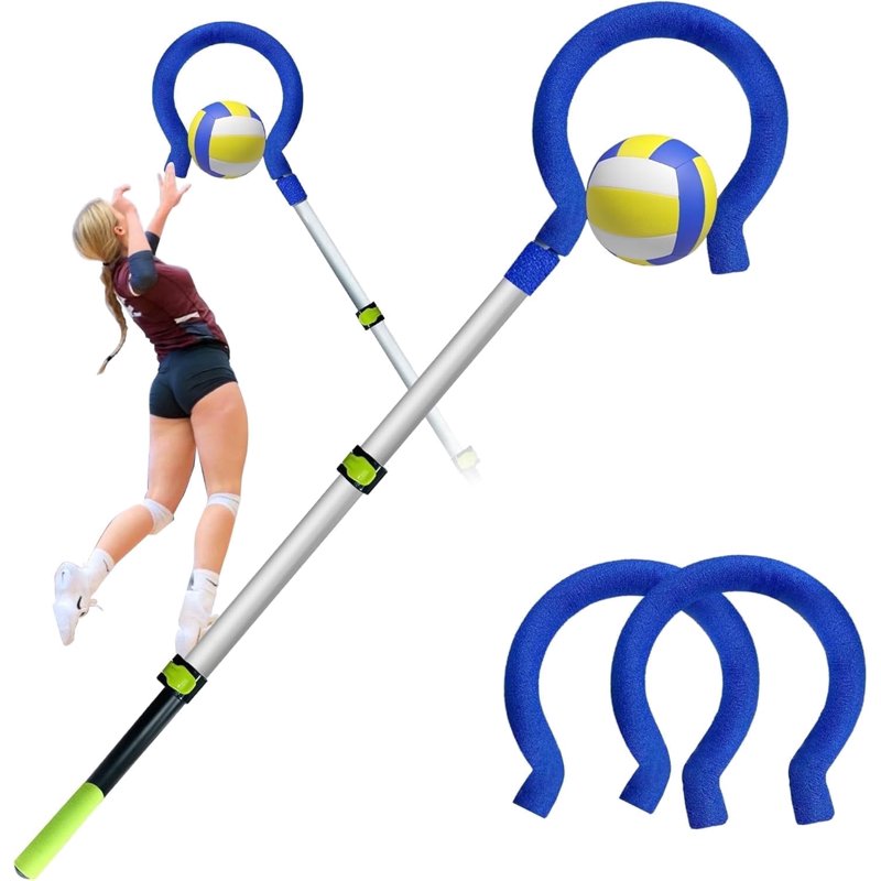 Adjustable Volleyball Spike Trainer - Lightweight & Durable for Beginners
