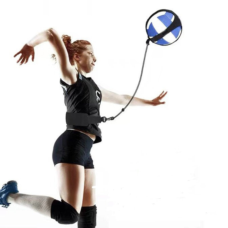 Volleyball Spike Trainer Belt with Adjustable Elastic Cord for Beginners