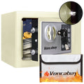 Fireproof Security Safe Box with Digital Keypad & Sensor Light for Home