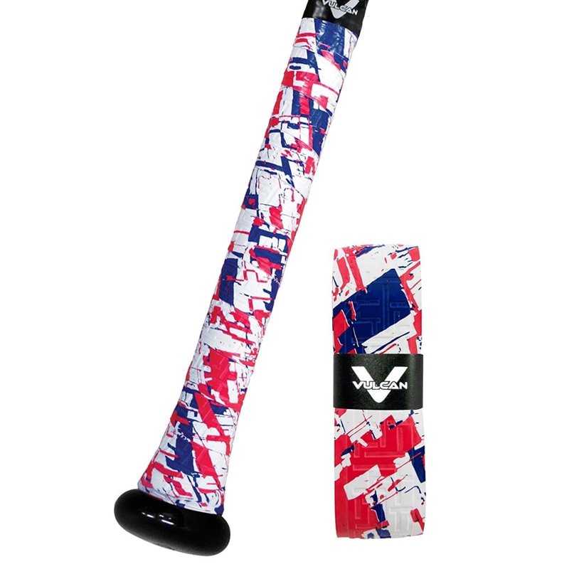 Baseball Bat Grip 1.75mm Vibration Dampening, Maze Pattern, Easy Apply