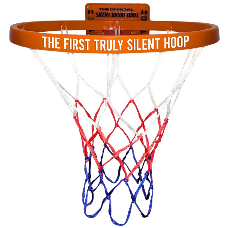 Silent Indoor Basketball Hoop Wall Mount - Noise-Free Practice for Shooting & Skills