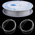 Elastic Beading Cord 0.8mm Crystal Wire for Jewelry Making - 6.5 Meters